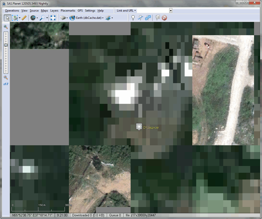 0001292: Полосатый Google Earth - SASGIS